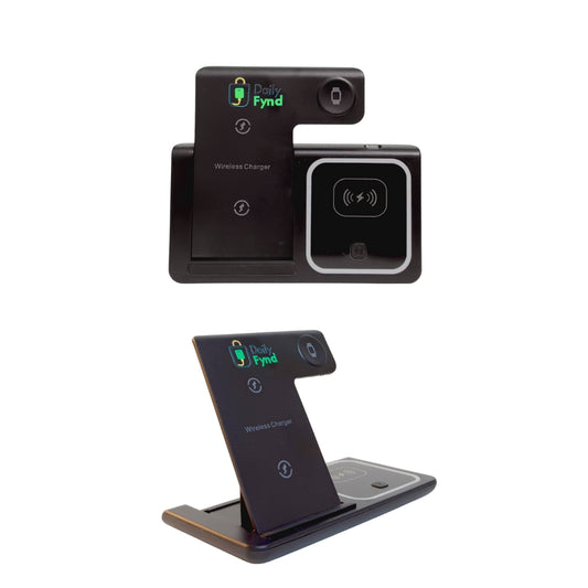 Daily Fynd 3-in-1 Wireless Charging Dock